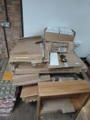 *Quantity of Assorted Flat Pack Furniture