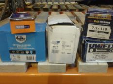 * Mixed Boxed screws