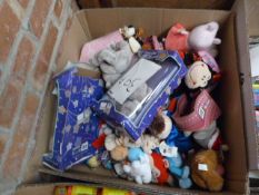 *Box Containing 30 Assorted Soft Toys