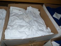 *Box Containing 15 Rugby Style Tops (White)