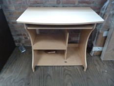 *Home Desk Unit in Light Beech Finish