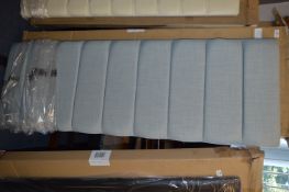 *Grey Linen Effect King Size Headboard