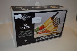*SABATIER STAINLESS STEEL KNIFE SET 10PCE