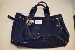 *ARMANI JEANS TOTE HANDBAG (BLUE)