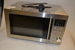 *SHARP SOLO STAINLESS STEEL MICROWAVE