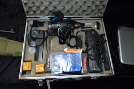 Olympus OM10 Camera in a Travel Case