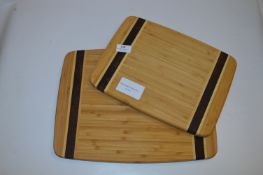 *DEXAS BAMBOO CHOPPING BOARDS 2PK