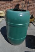 Green Plastic Water Butt