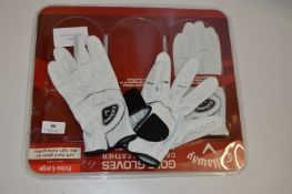 *XL LEFT HAND CALLAWAY GOLF GLOVE 3PK