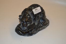 Canadian Carved Stone Figure 