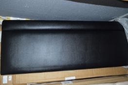 *Black Faux Leather Double Headboard