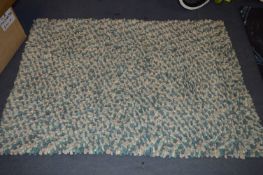 *Teal Jelly Bean Rug 120x70cm