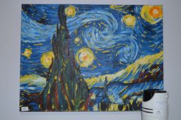 Unframed Van Gogh Style Oil on Canvas 