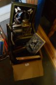 Box of Assorted Prints, Picture and Photo Frames