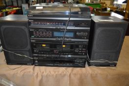 Sony Hi Fi System with Speakers