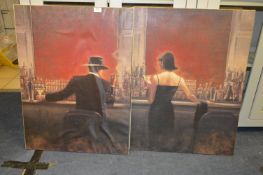 Pair of Canvas Prints 