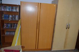 Teak Double Wardrobe