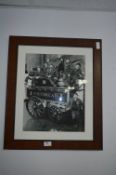 Framed Photo Whitbread Brewery Cart