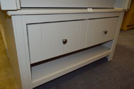 *Grey TV Entertainment Unit with Two Drawers