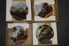 Collection of Bradford Exchange Wall Plates 