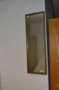 Gilt Framed Rectangular Wall Mirror