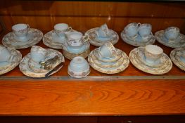 Royal Vale Gilt Decorated Tea Service