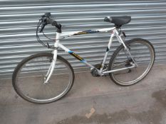 Rayleigh Discover Gents Cycle (White and Silver)