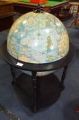 Terrestrial Globe Drinks Trolley