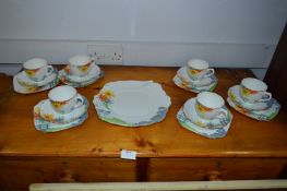 Bell China Floral Decorated Part Tea Service