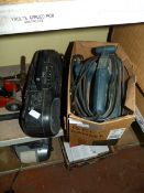 Black & Decker Belt Sander and a Radio