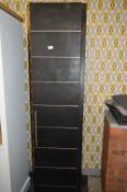 *Black and Chrome Single Wardrobe