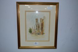 Framed Watercolor 