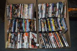 Two Boxes Containing a Large Selection of DVD Films