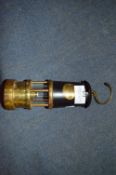 Ornamental Brass Miners Lamp