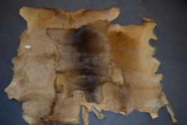 Three Deerskin Hides
