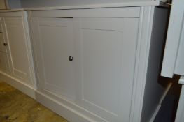 *Grey Two Door Cupboard