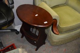 Side Table Magazine Rack