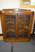 1930's Oak Glazed Bookcase