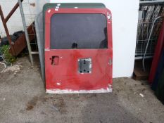 Land Rover Rear Door (Red)