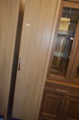 *Light Oak Single Wardrobe
