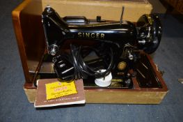 Cased Singer Sewing Machine