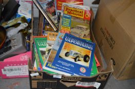 Box of Motoring Magazines; Practical Motorist etc.