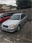 Hyundai Accent GSI, YE52 GHY, MOT Jan 2018, Mileage: 82,293