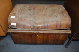 Tin Traveling Trunk