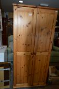 Pine Double Wardrobe