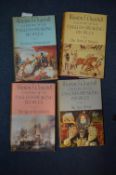 Set of Four Winston Churchill Books 