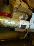 Seven Rolls of Caramel Creations Wallpaper (Taupe & Silver)