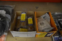 *Box of Brass Hinges and a Box of Countersunk Brass Screws