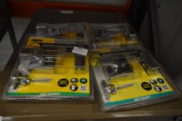 *Four Yale Deadlocking Nightlatches in Chrome