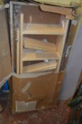 *Set of Wood Loft Ladders with Surround